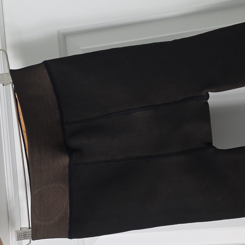 Womens Black Lined Tights for Winter! - Picture 2 of 6
